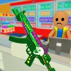 سوبرمان stickman السطو: fps اطلاق النا أيقونة