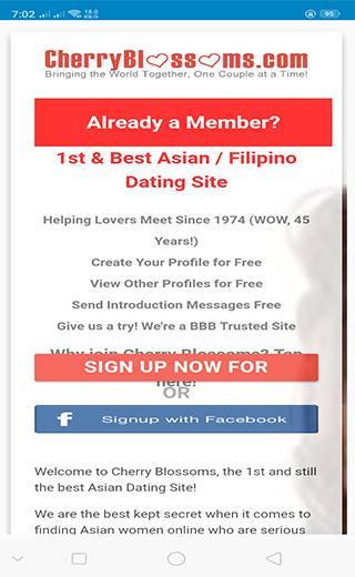 cherryblossoms dating site login dating la vârsta de 47 de ani