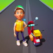 ”Paper Boy Race: เกมรถแข่ง!