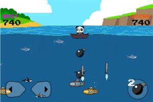 Panda Submarine capture d'écran 1