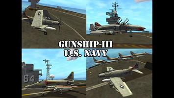 Gunship III - U.S. NAVY Affiche