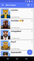 Skin Creator for Minecraft โปสเตอร์