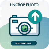 Uncrop Photo - Generative Fill biểu tượng