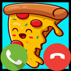 Fake Call Pizza - Prank Call icône
