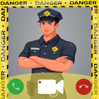 Fake Call Police icône