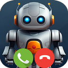 Robot Prank Caller & Games icône