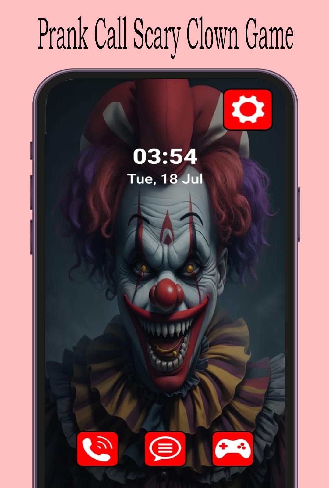 Android向けのScary Clown Prank Call & Games APKをダウンロードしましょう