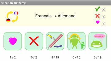 Pendu Verbes Français Allemand 海報