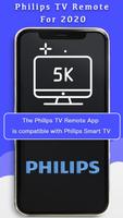 Télécommande TV Philips Pour 2020 Affiche