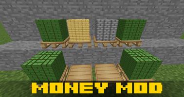 Money Mod for Minecraft PE Affiche