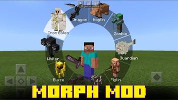 Morph Mod for Minecraft PE Affiche