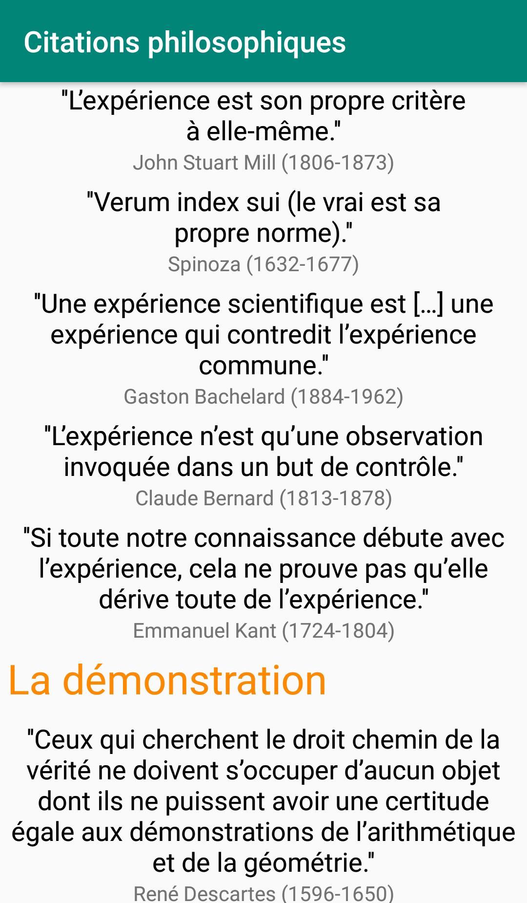 Citaphilo Citations Philosophiques Bac For Android Apk Download