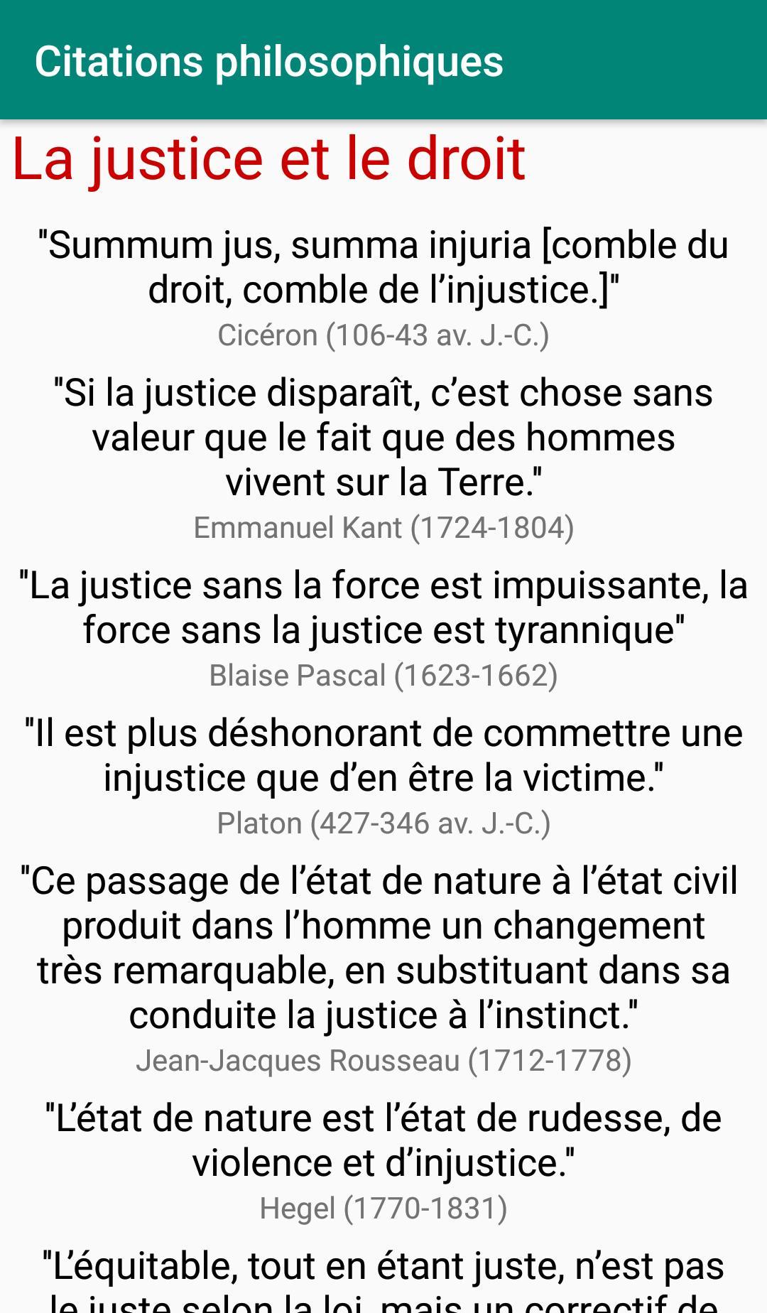 Citaphilo Citations Philosophiques Bac For Android Apk Download