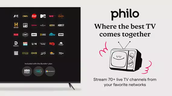 Philo: Shows, Movies, Live TV.