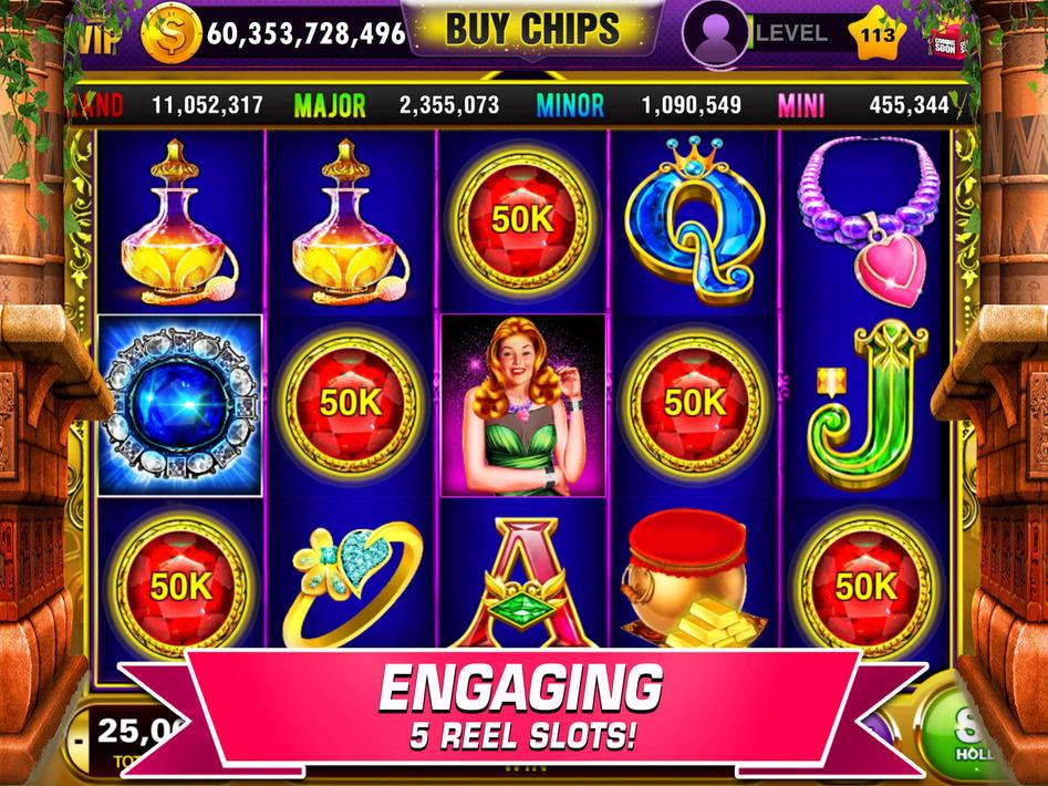 Download Slots : FREE Vegas Slot Machines - 7Heart Casino! APK free latest versi