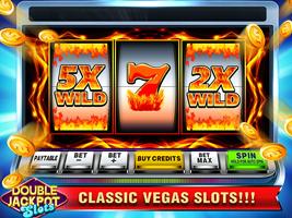 Double Jackpot Slots! Affiche