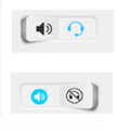 Earphone Toggle - On / Off Ear Phone or Speaker