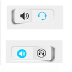 ikon Earphone Toggle