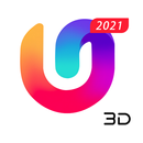 U Launcher 3D:thèmes 3D APK