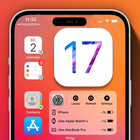 Launcher iOS 17 أيقونة