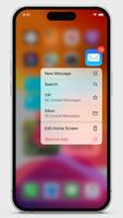 Launcher iOS 17 imagem de tela 3