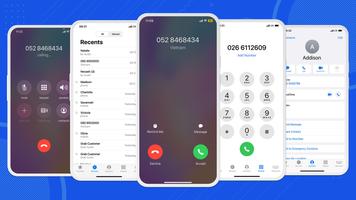 اتصل بالهاتف 15 - OS 17 Phone الملصق