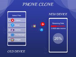 電話クローン：データ転送アプリ、スマートスイッチ電話 スクリーンショット 3