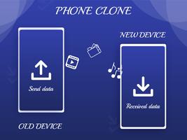 clone do telefone: de transferência de dados imagem de tela 1