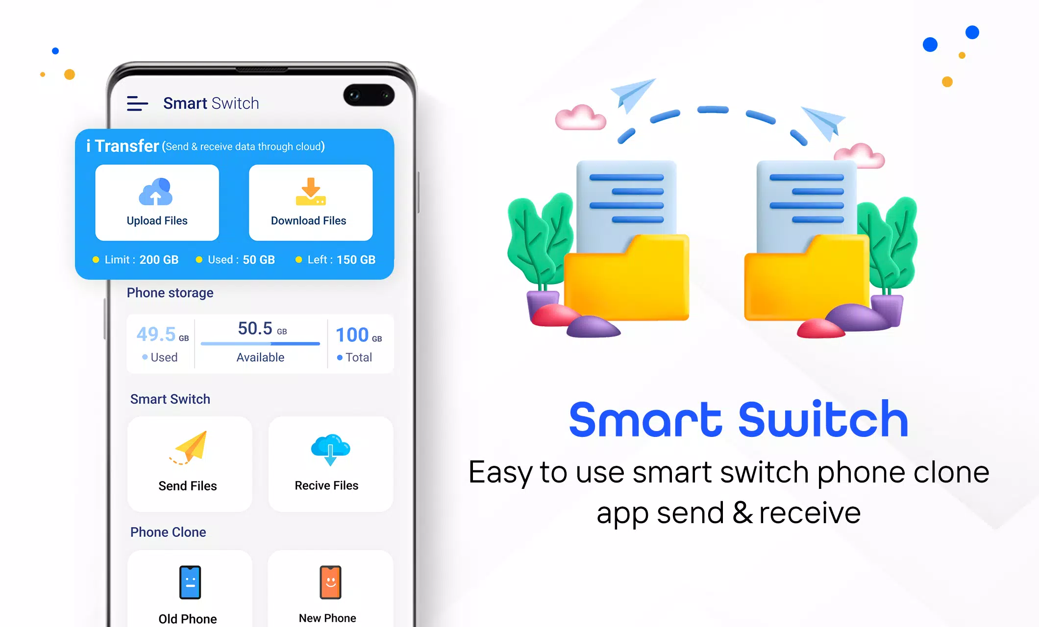 Smart Switch, Aplicativos e serviços