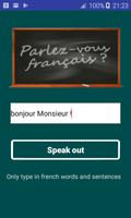 ناطق الكلمات الفرنسية screenshot 1