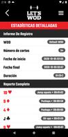 WOD Deck of Cards captura de pantalla 2