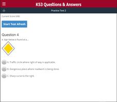 K53 Questions & Answers SA اسکرین شاٹ 2