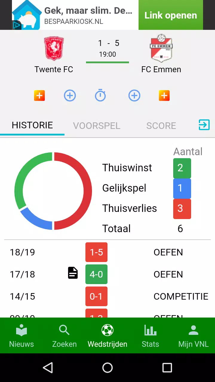 Voetbalnederland LiveUitslagen APK for Android Download