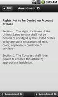 US Amendments imagem de tela 3