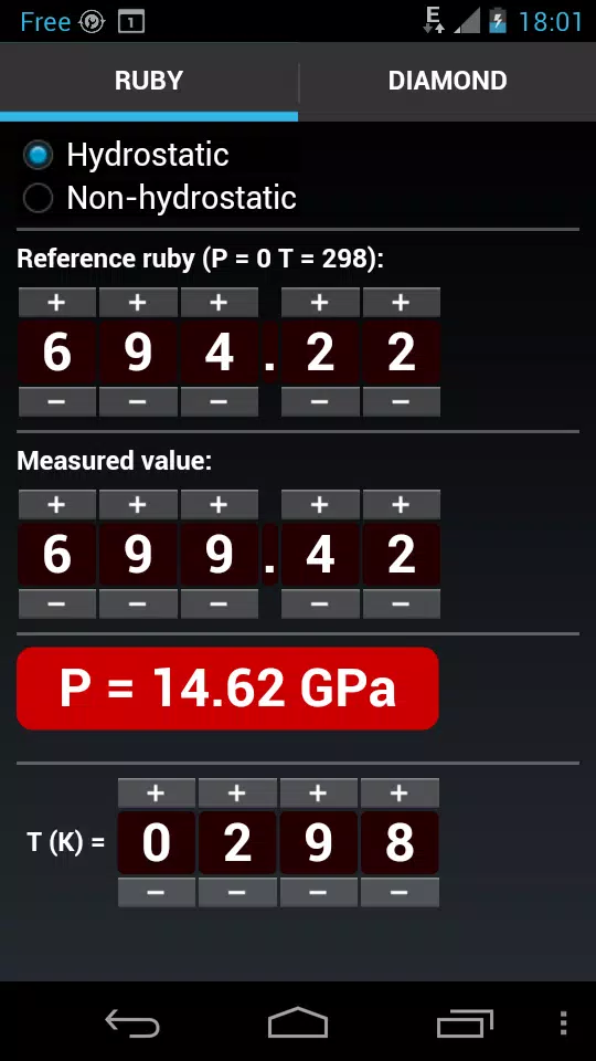 Ruby Pressure Calculator APK for Android Download