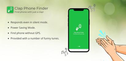 Find my phone by clap poster