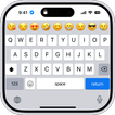 iphone 15 Keyboard Fonts Emoji