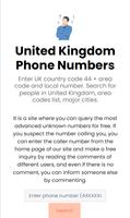 Phone Number Lookup Affiche