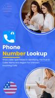 Phone Number Caller ID- Lookup Affiche