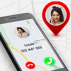 Mobile number locator&tracker ícone