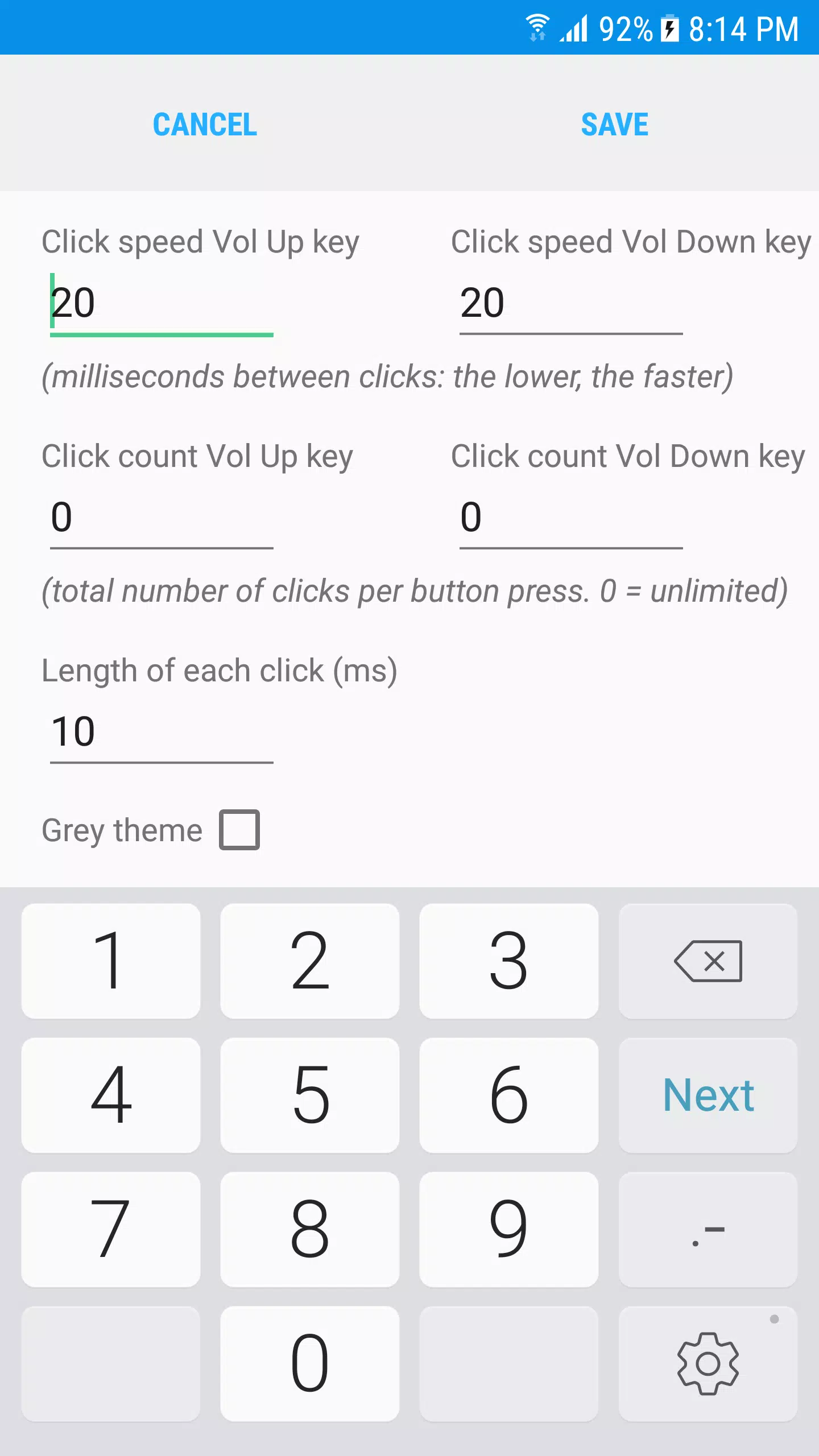 Volume Key Auto Clicker APK
