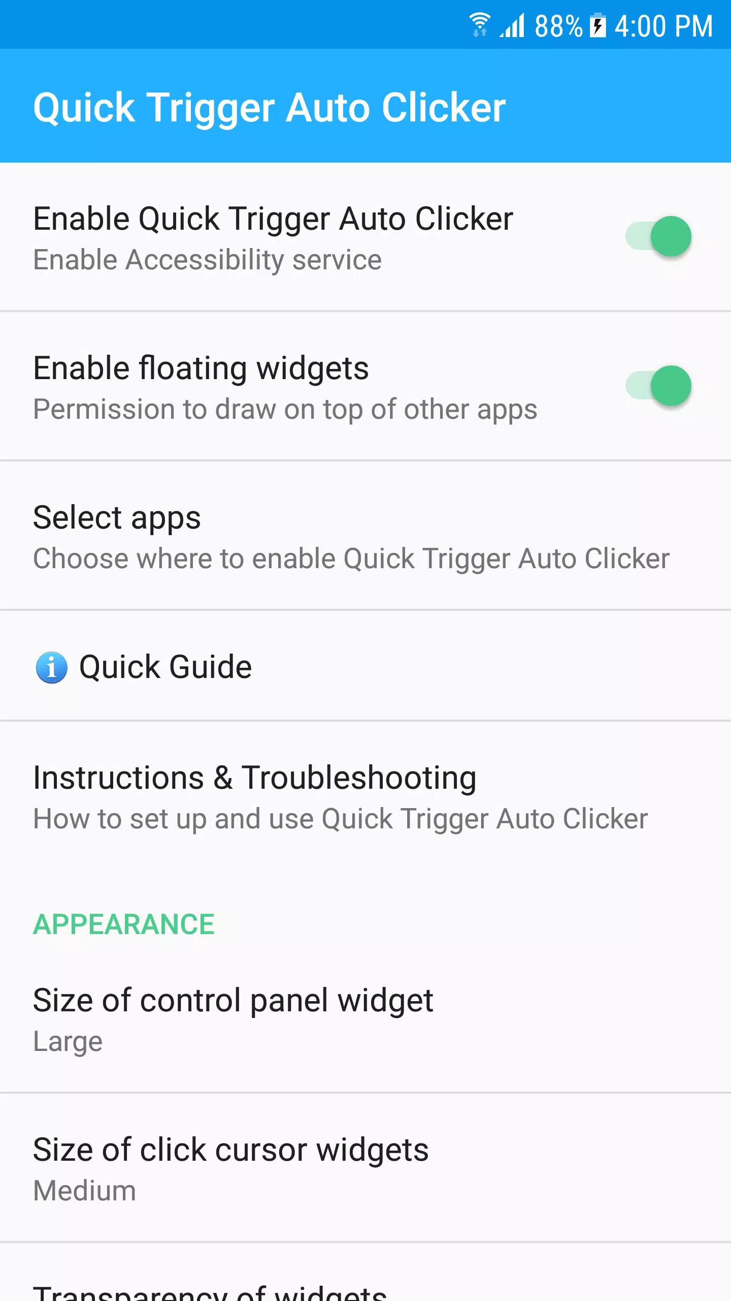 Volume Key Auto Clicker APK