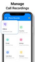 برنامه‌نما Phone Recorder عکس از صفحه