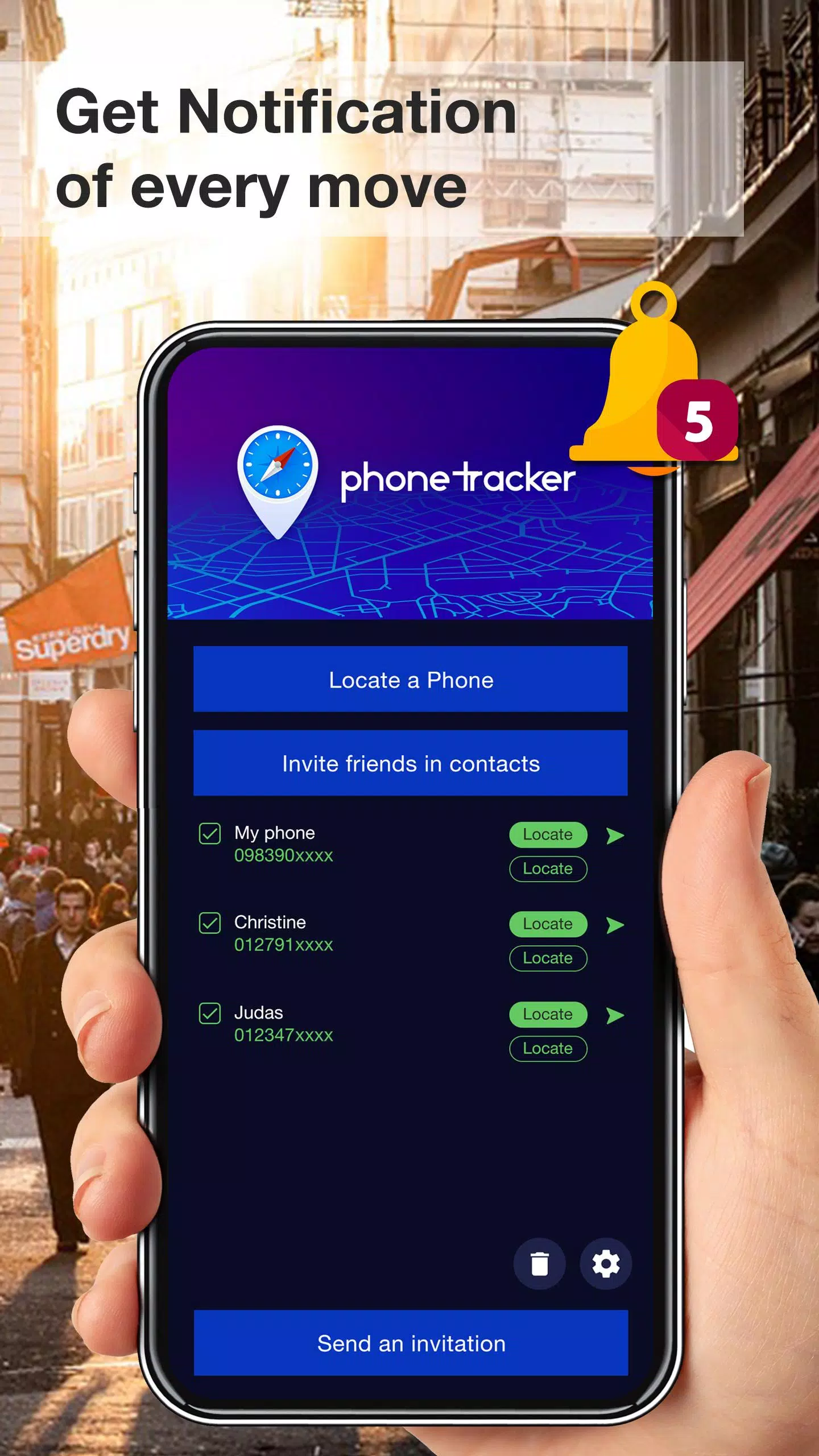 GPS Location With Mobile Phone Number Tracker for Android - APK Download