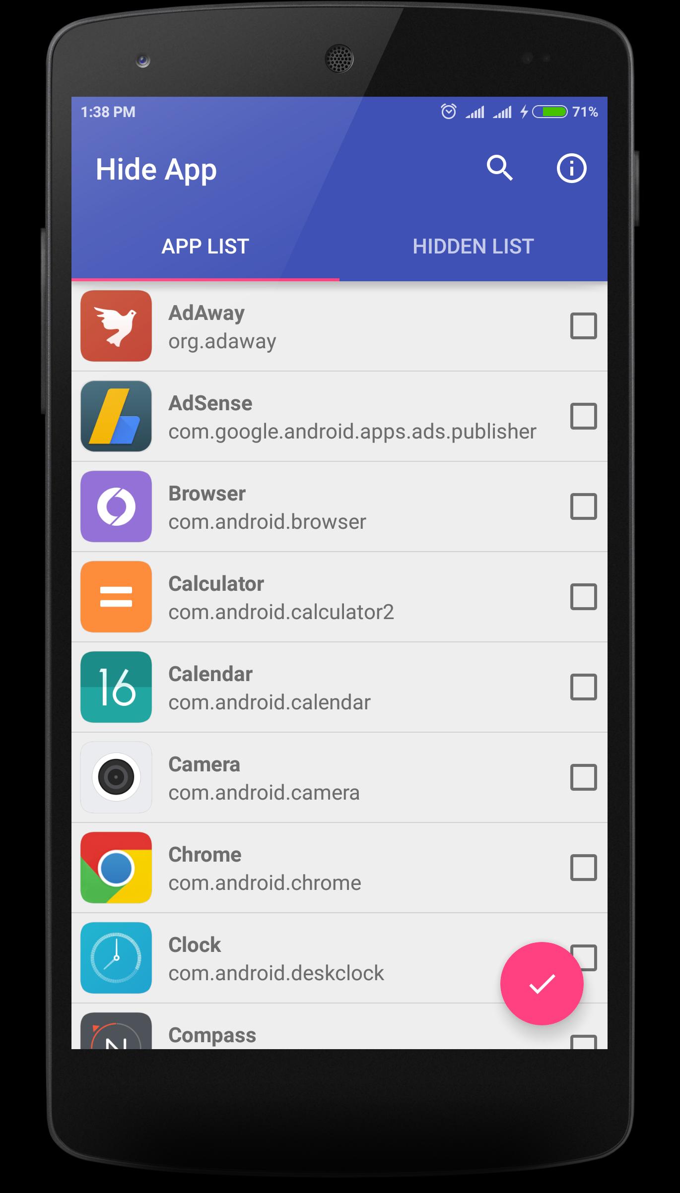 Hide Application for Android APK Download