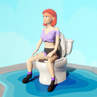 Toilet Runner 3D Zeichen