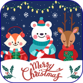 Free Merry Christmas Cards 2020. icon
