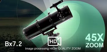 Telescope Bx 7.2 45x Zoom Photo and Video Camera