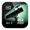 Telescope Bx 7.2 45x Zoom Photo and Video Camera