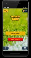 Poster Cricket Quiz